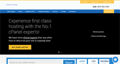 Desktop Screenshot of eukhost.com